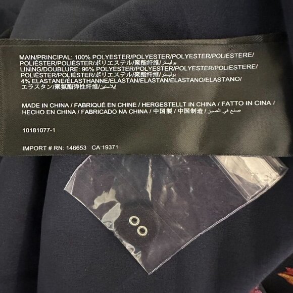 C/Meo Collective Ink Botanic Heart Breaker Boho Mini Dress Size 4 NWT - Picture 11 of 14